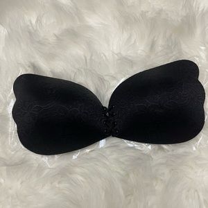 Lace Up Self Adhesive Bra